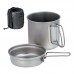 Набор посуды Snow Peak SCS-009T Trek Titanium 1400ml